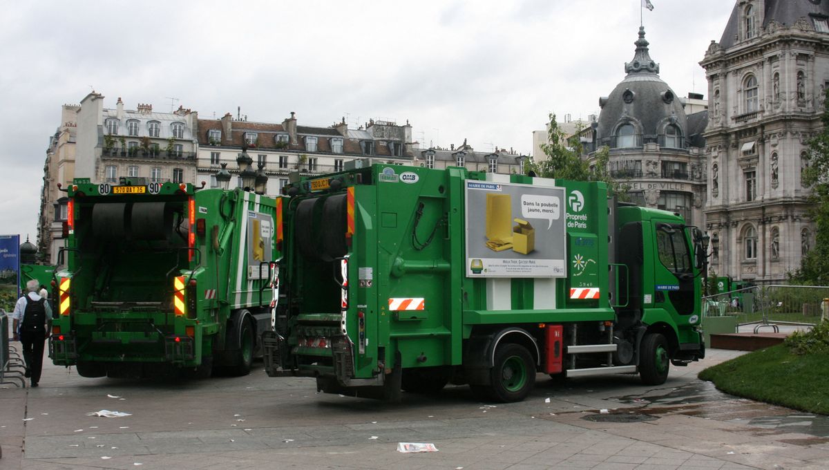 VGP benne à ordures ménagères Île-de-France