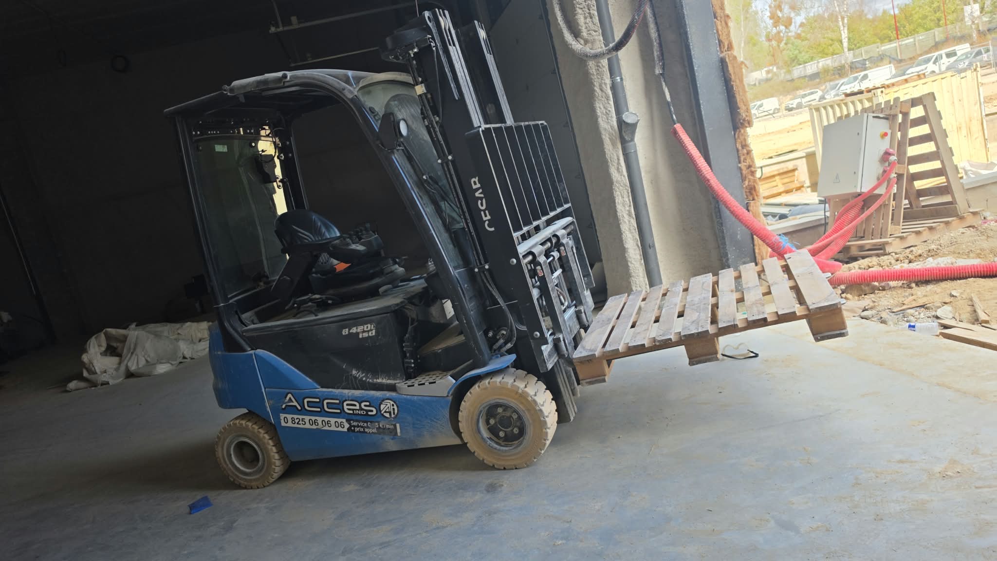 Inspection technique d'un chariot de manutention